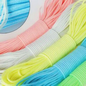 Luminous safety ropes