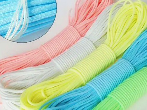 Luminous safety ropes