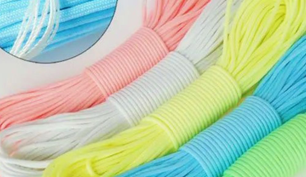 Luminous safety ropes